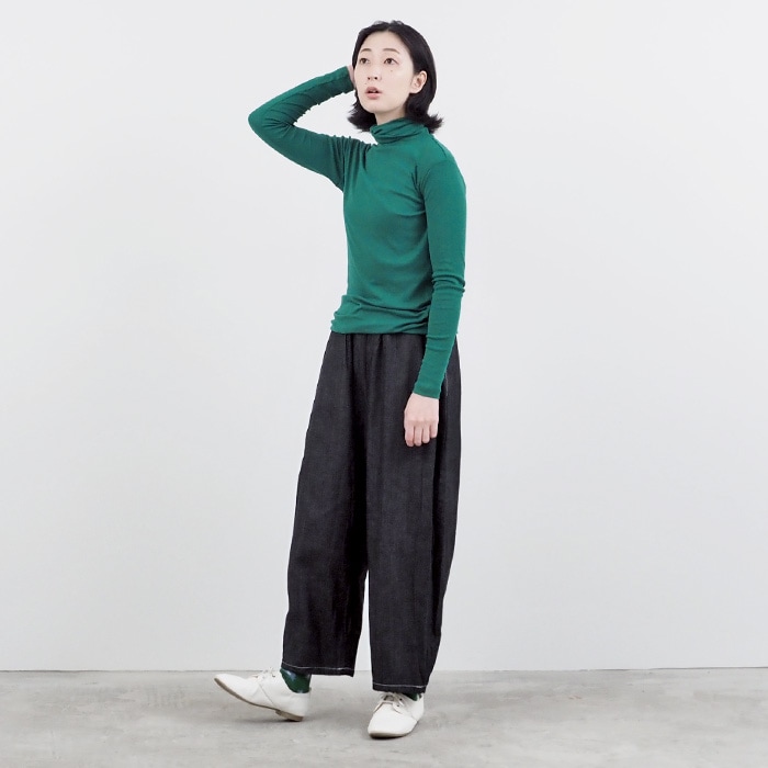 NARU(ナル) 8ozムラデニム エッグパンツ 647125