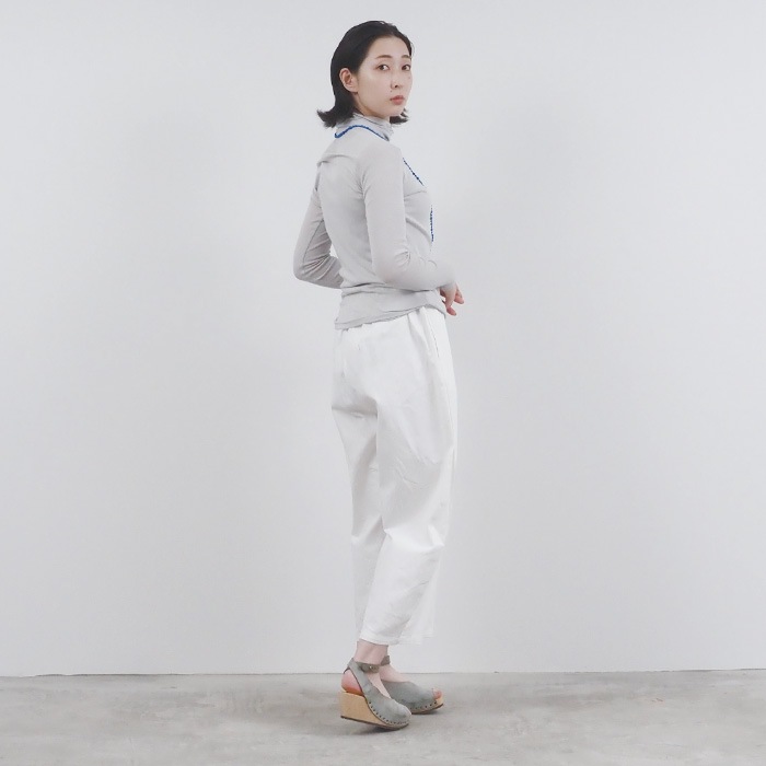 NARU(ナル) 8ozムラデニム エッグパンツ 647125