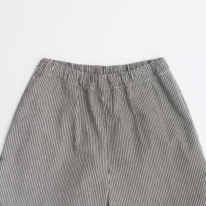 NARU(ナル) 8ozカラーヒッコリー エッグパンツ 655822