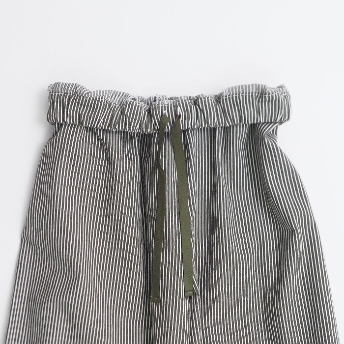 NARU(ナル) 8ozカラーヒッコリー エッグパンツ 655822