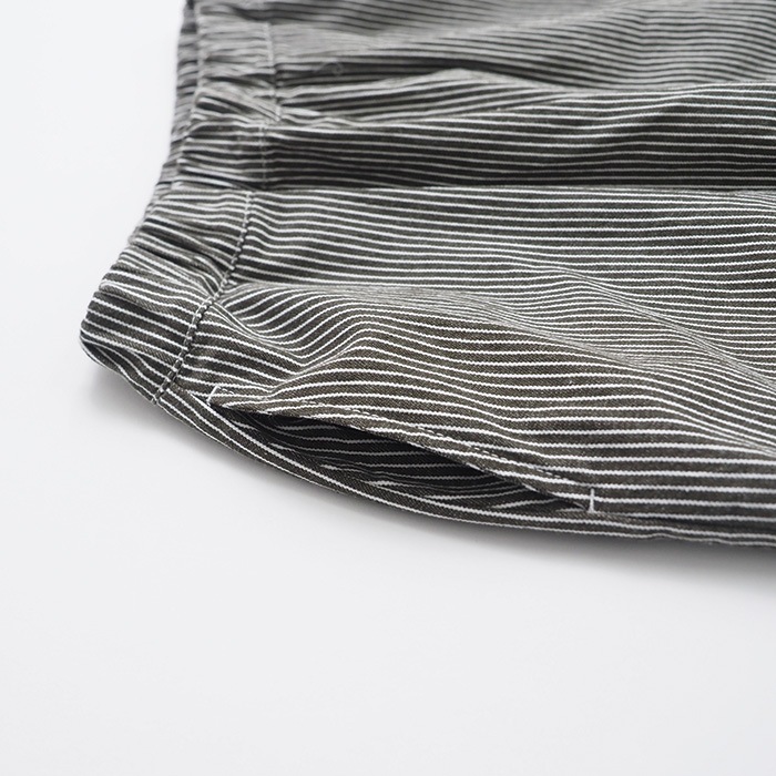 NARU(ナル) 8ozカラーヒッコリー エッグパンツ 655822