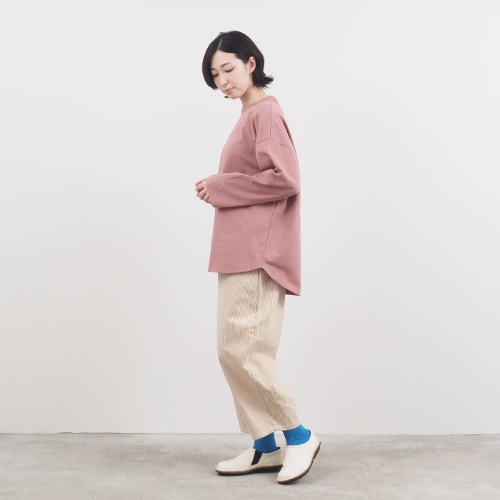 NARU(ナル) 8ozカラーヒッコリー エッグパンツ 655822