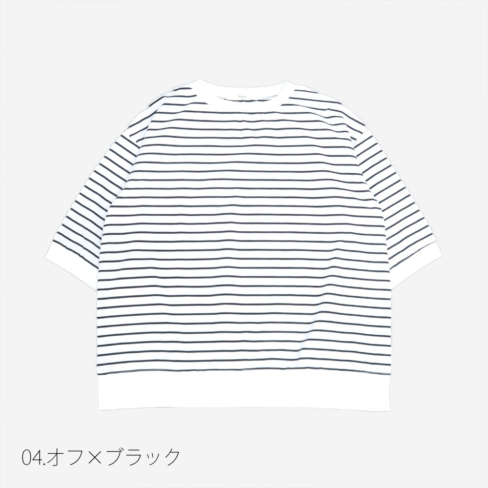 NARU(ナル) スーピマコットンポンチBD コンパクトT5分袖 661245BF