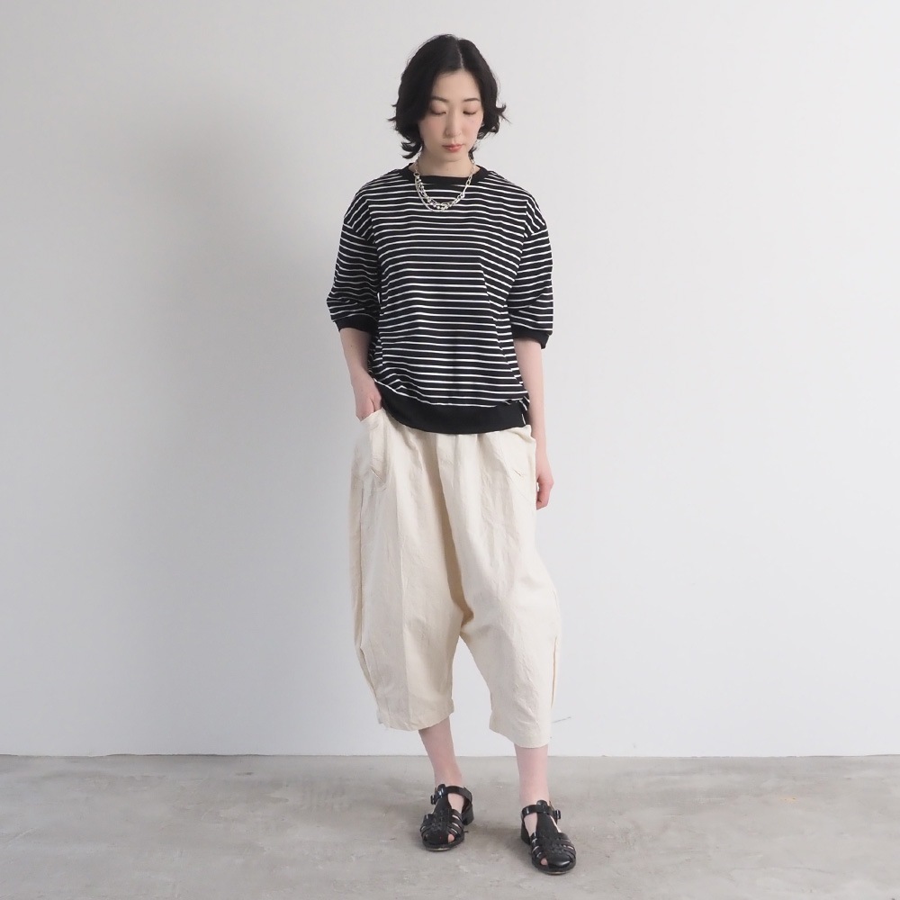 NARU(ナル) スーピマコットンポンチBD コンパクトT5分袖 661245BF