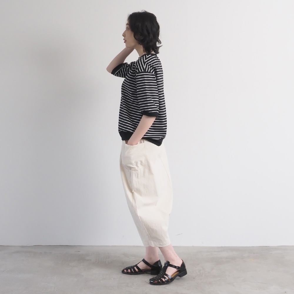 NARU(ナル) スーピマコットンポンチBD コンパクトT5分袖 661245BF