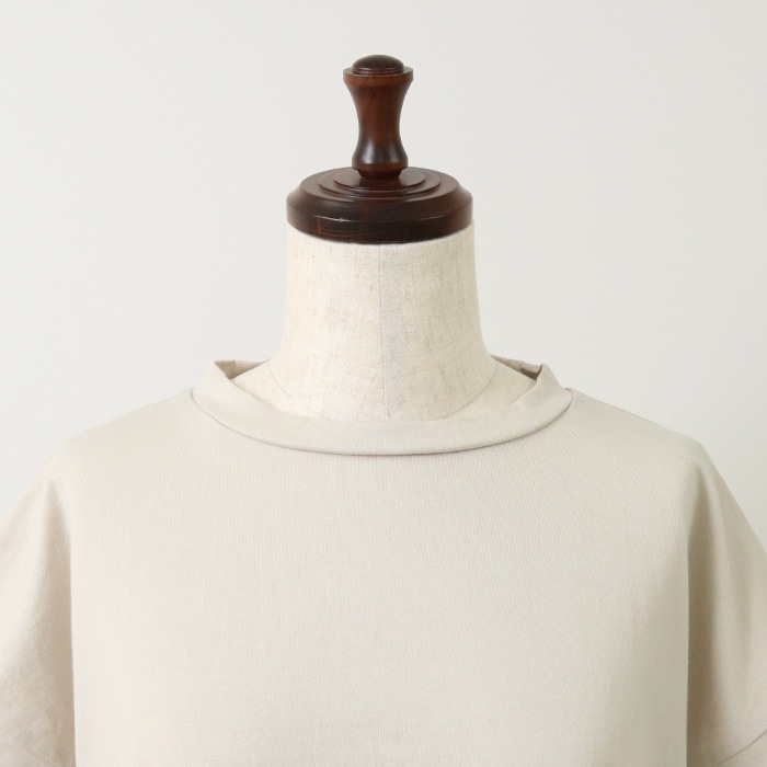 NARU(ナル) 40/2天竺 牛乳キャッププリントミナミシャツ 655005