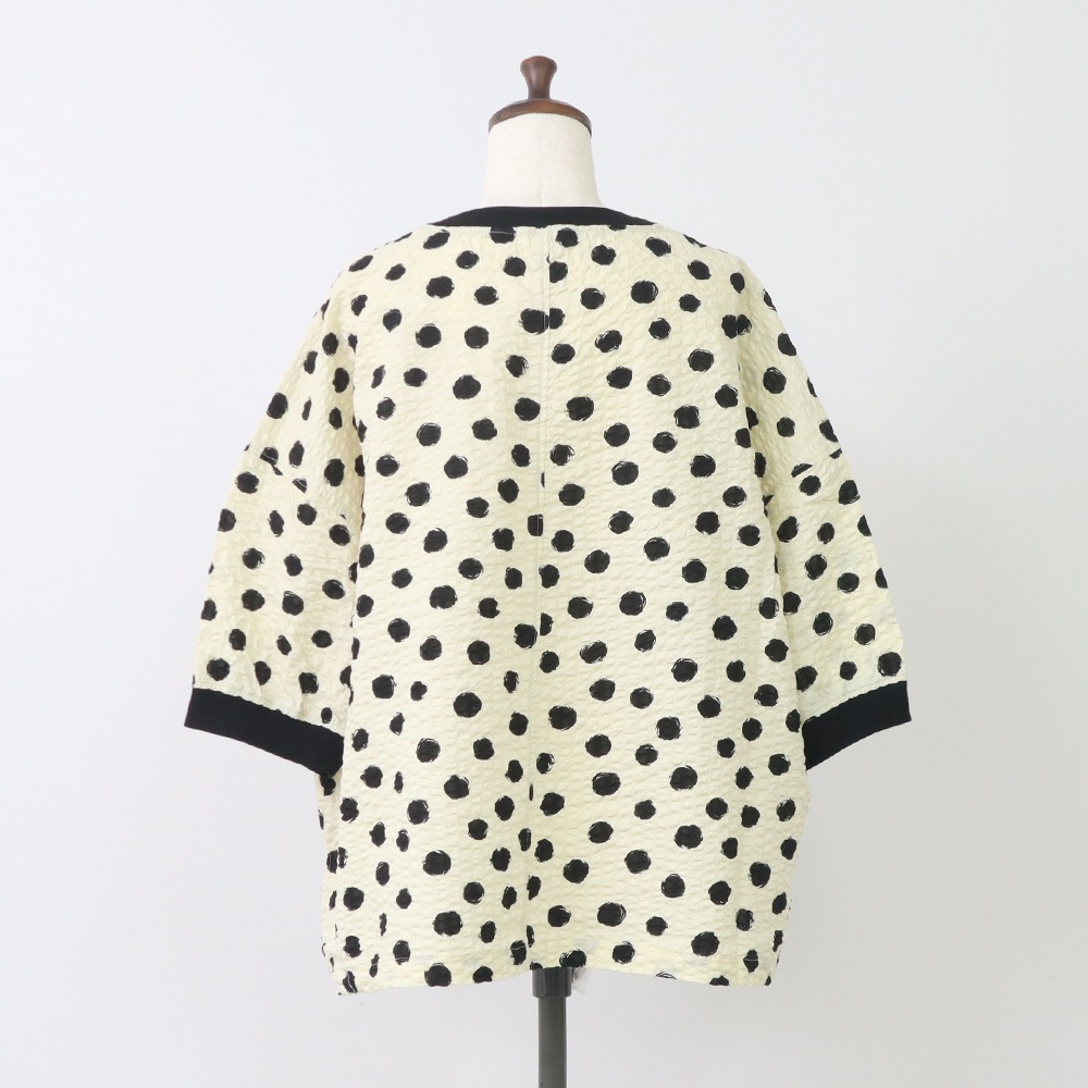 NARU(ナル) リップルクロスランダムドット ワイドT 667810