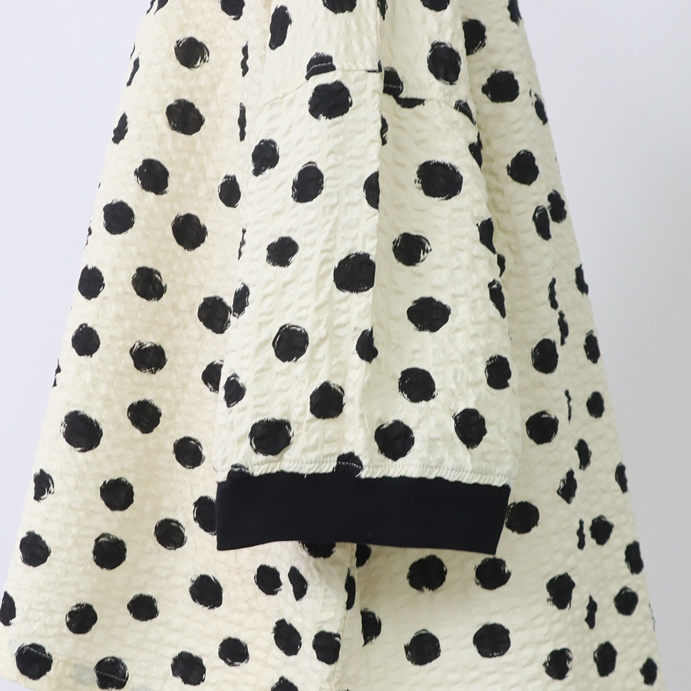 NARU(ナル) リップルクロスランダムドット ワイドT 667810