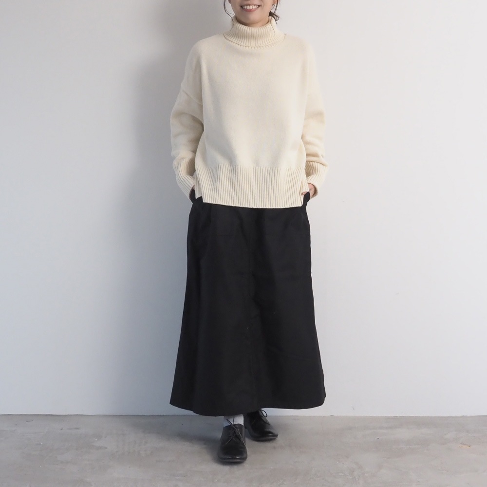 NARU(ナル) エアーヤーンコットン コモドニットタートル 653703