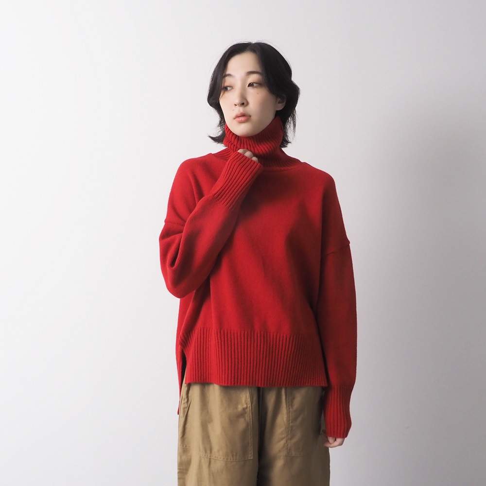 NARU(ナル) エアーヤーンコットン コモドニットタートル 653703