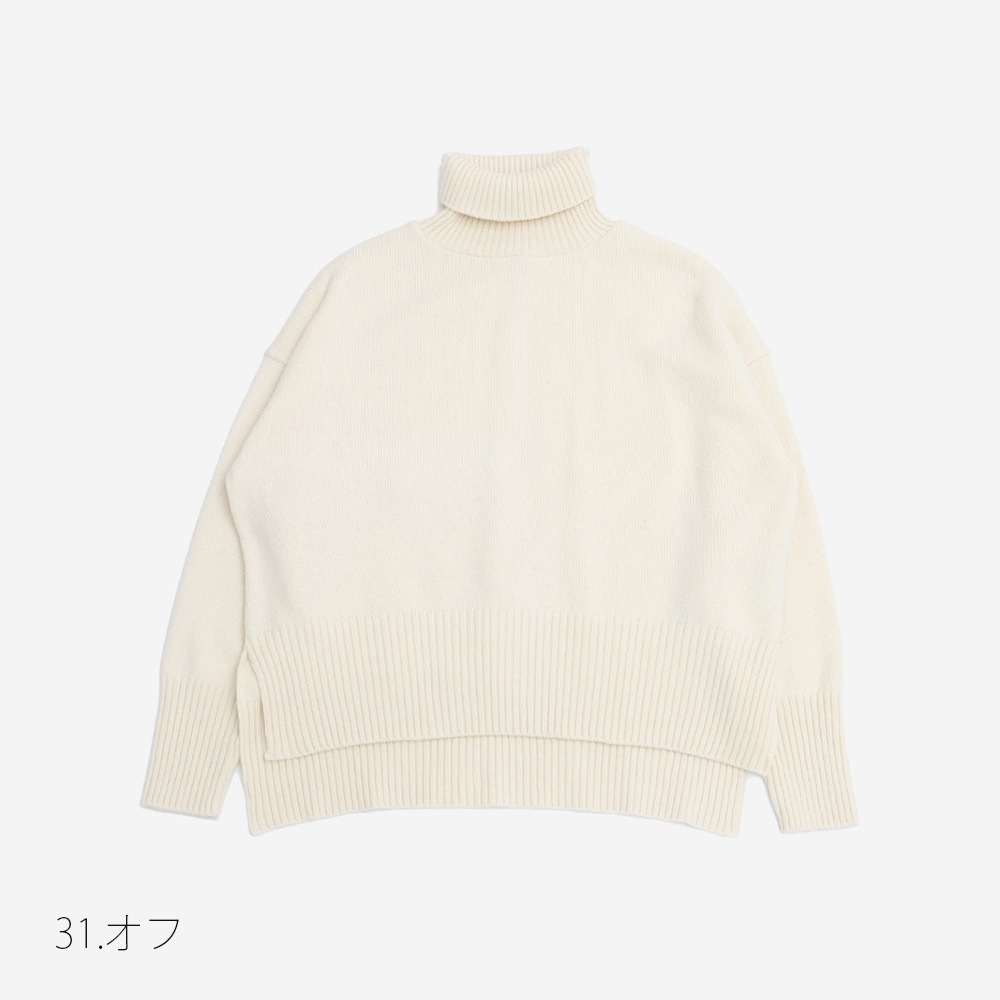 NARU(ナル) エアーヤーンコットン コモドニットタートル 653703