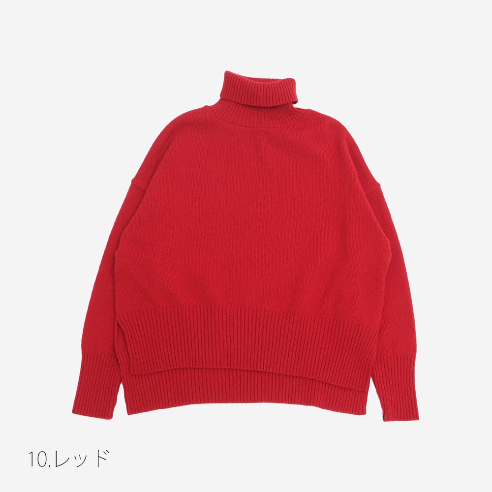 NARU(ナル) エアーヤーンコットン コモドニットタートル 653703