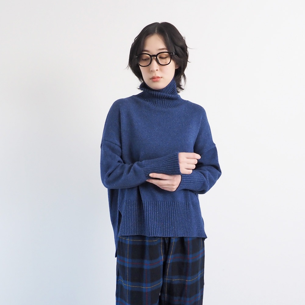 NARU(ナル) エアーヤーンコットン コモドニットタートル 653703