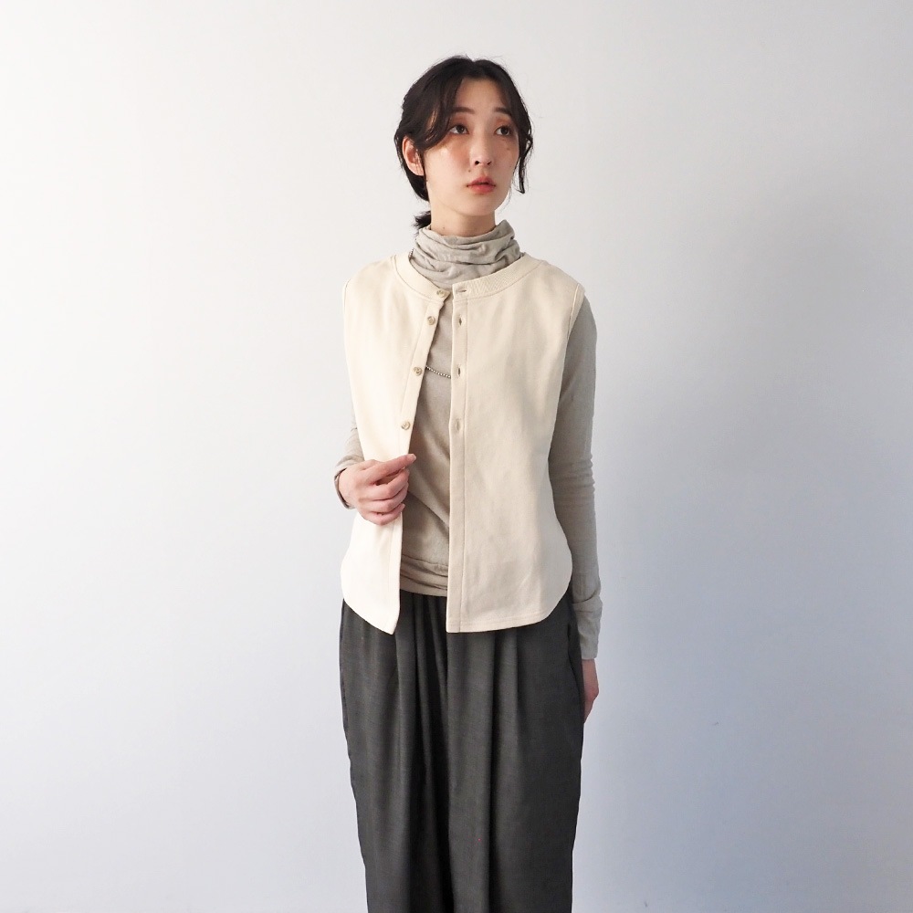 NARU(ナル) 30/10セントラル裏毛 2WAYベスト 665026 | 2025秋冬 新着