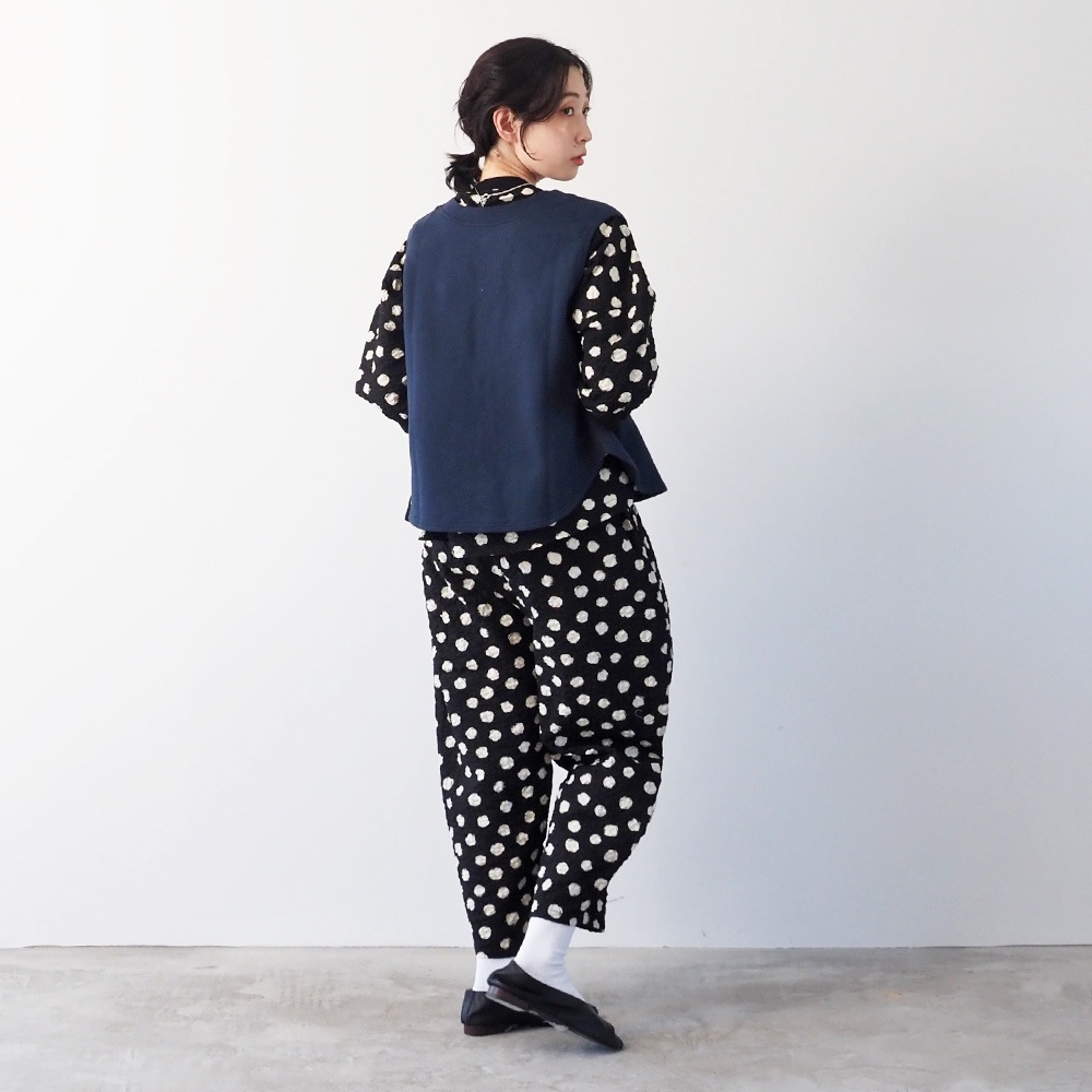 NARU(ナル) 30/10セントラル裏毛 2WAYベスト 665026