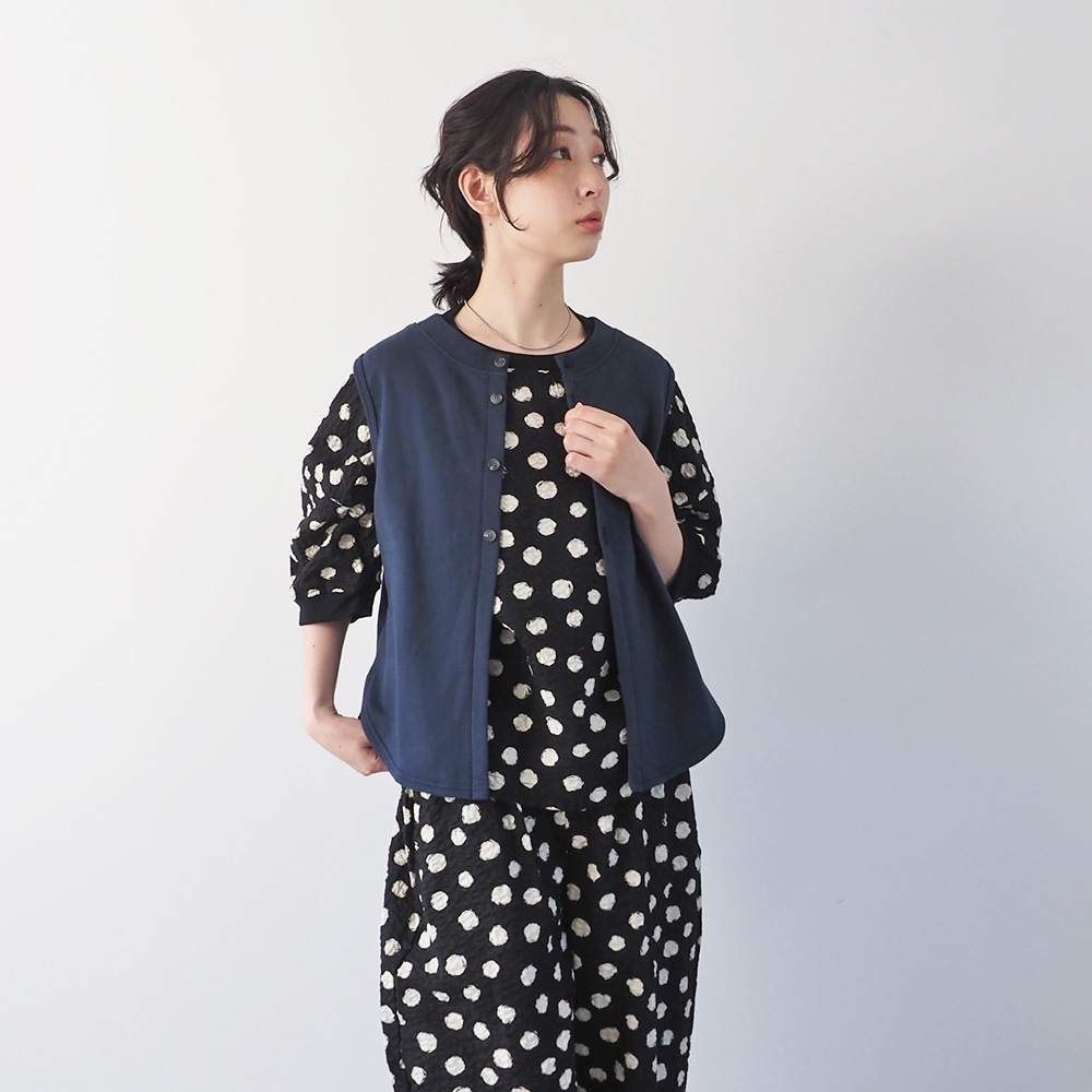 NARU(ナル) 30/10セントラル裏毛 2WAYベスト 665026 | NEW / RE | NARU