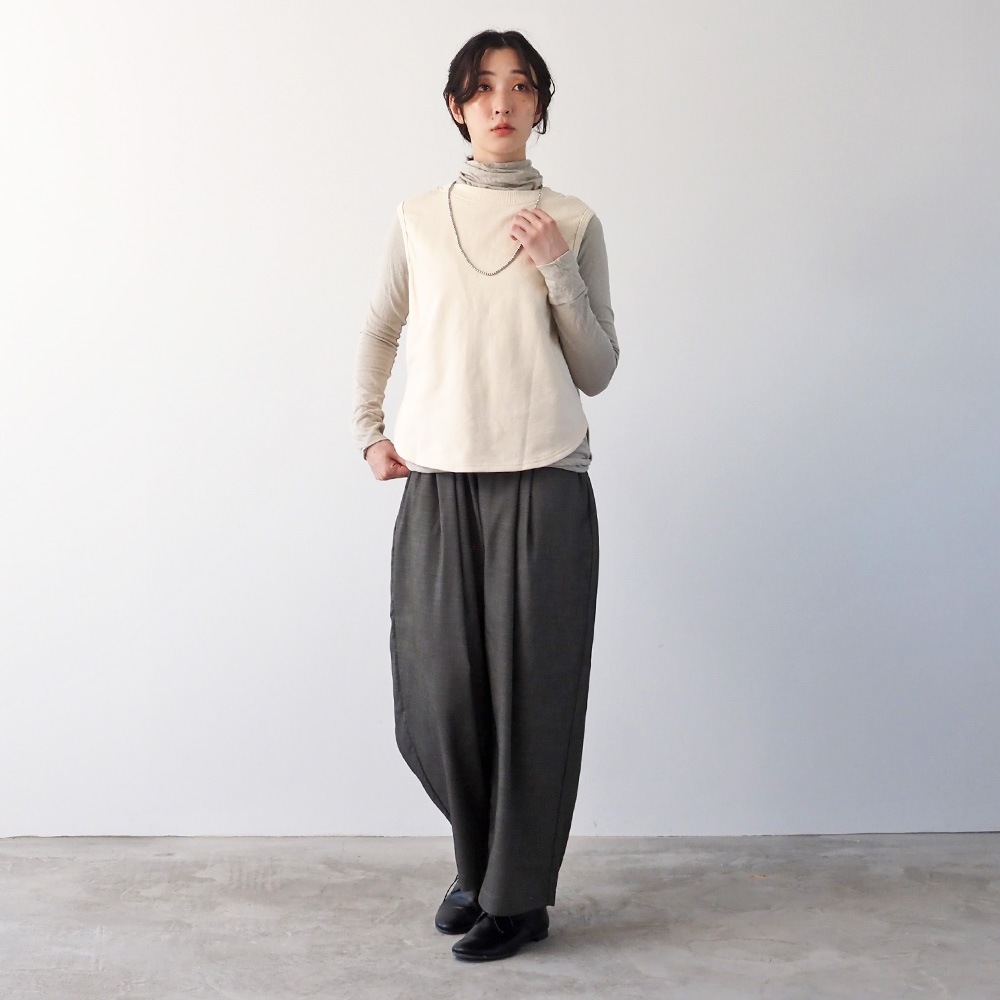 NARU(ナル) 30/10セントラル裏毛 2WAYベスト 665026