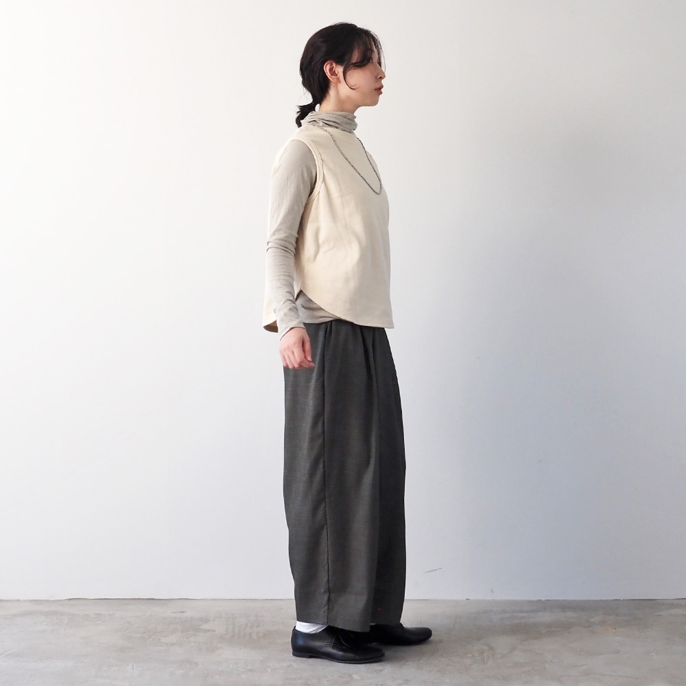 NARU(ナル) 30/10セントラル裏毛 2WAYベスト 665026