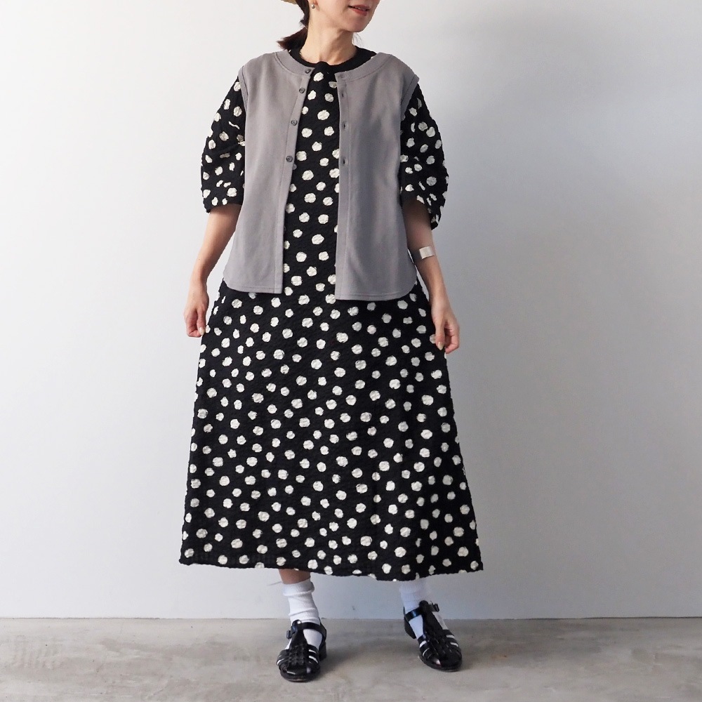 NARU(ナル) 30/10セントラル裏毛 2WAYベスト 665026