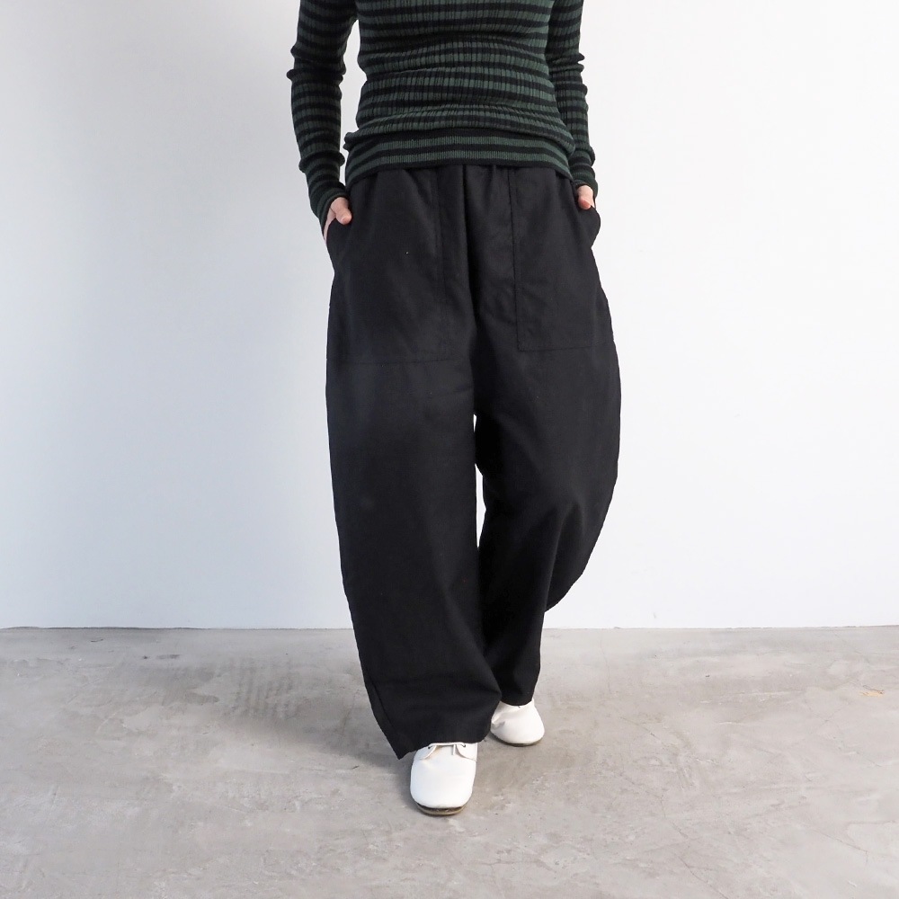 NARU(ナル) ムラ糸ミリタリーバックサテン クラフトパンツ 6668161