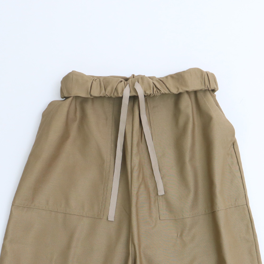NARU(ナル) ムラ糸ミリタリーバックサテン クラフトパンツ 6668161