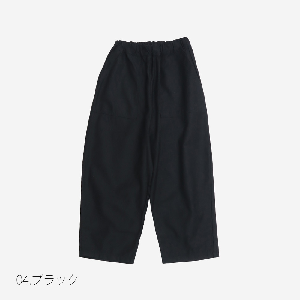 NARU(ナル) ムラ糸ミリタリーバックサテン クラフトパンツ 6668161