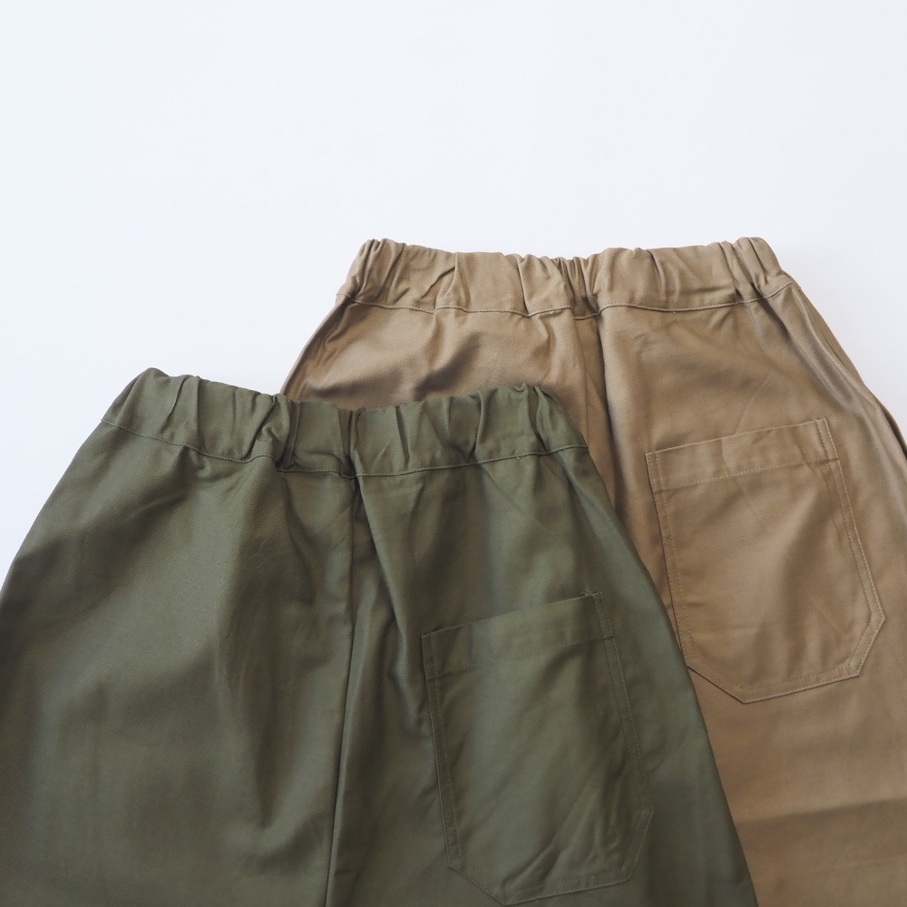 NARU(ナル) ムラ糸ミリタリーバックサテン クラフトパンツ 6668161