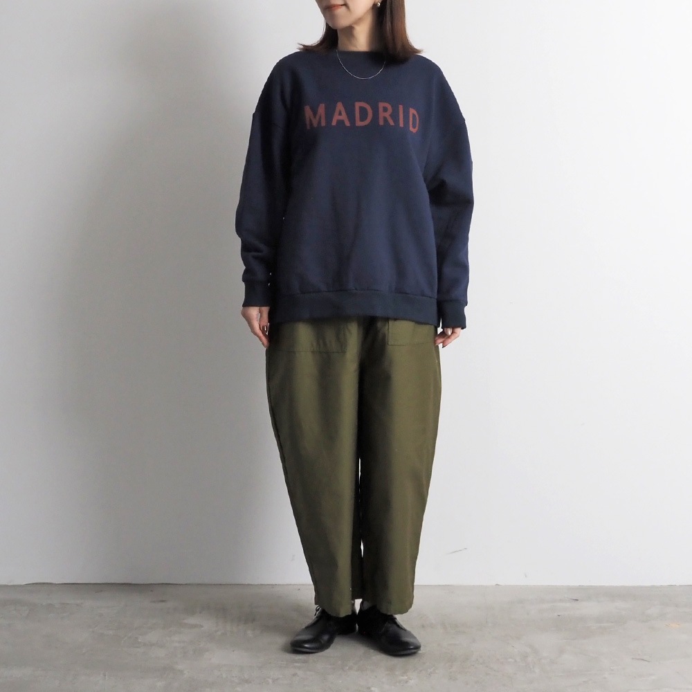 NARU(ナル) ムラ糸ミリタリーバックサテン クラフトパンツ 6668161