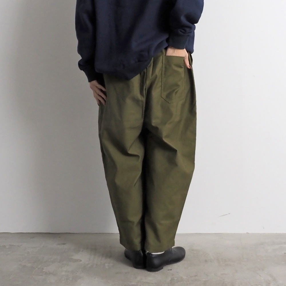 NARU(ナル) ムラ糸ミリタリーバックサテン クラフトパンツ 6668161