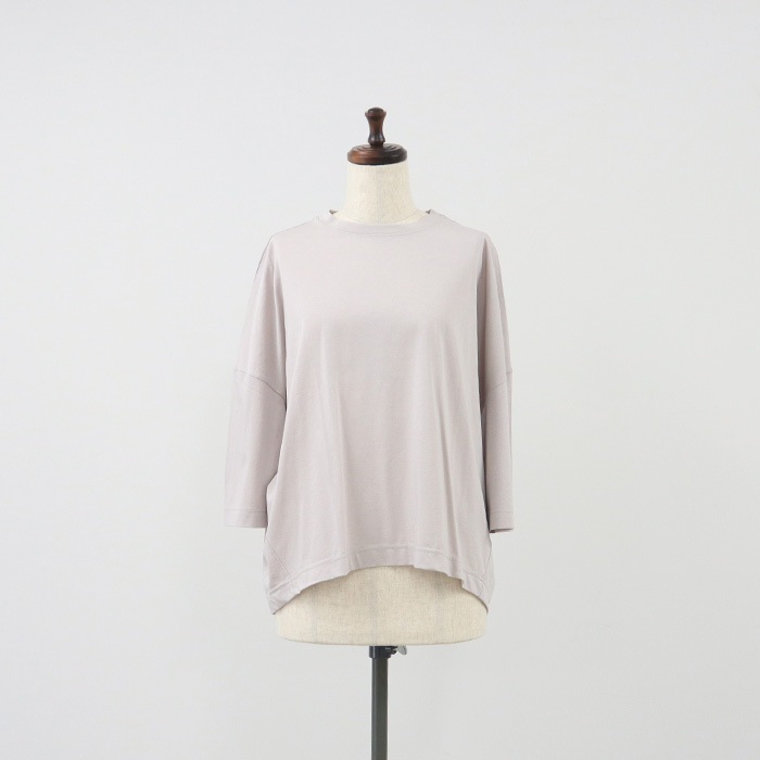 NARU(ナル) 72/2サイロプレミアム7分袖Tシャツ 648270BE