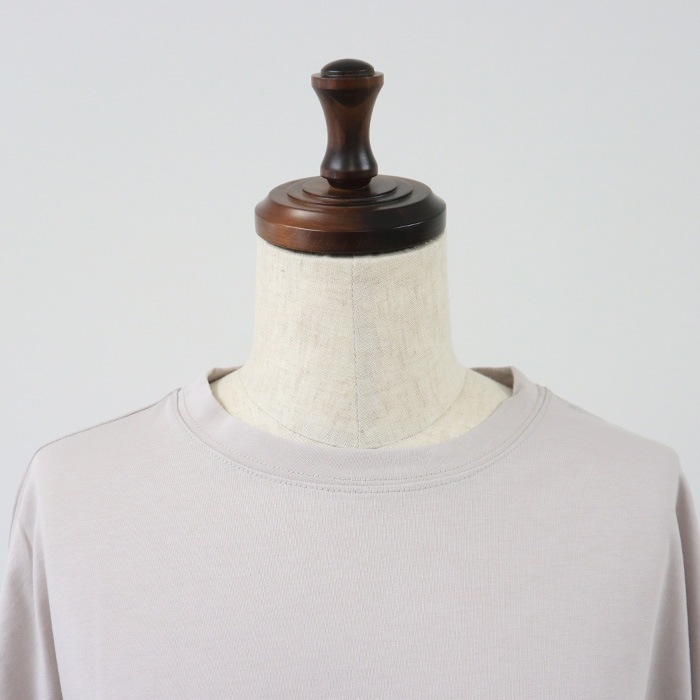 NARU(ナル) 72/2サイロプレミアム7分袖Tシャツ 648270BE