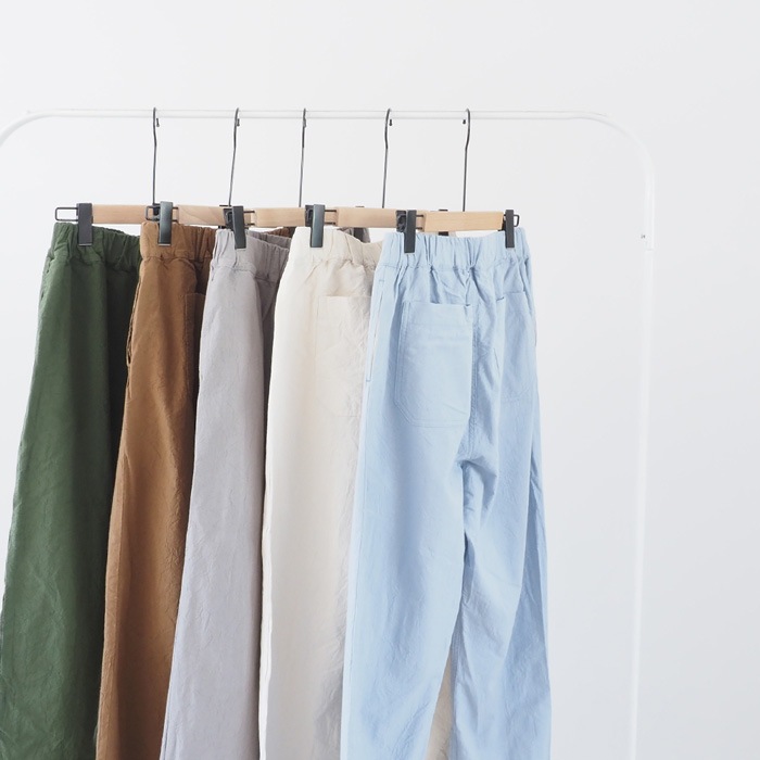 新色追加!NARU(ナル) 20シーチングハンドワッシャー コージーパンツ 643856