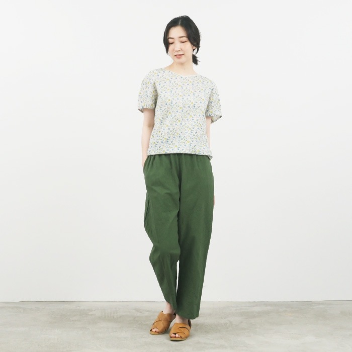 新色追加!NARU(ナル) 20シーチングハンドワッシャー コージーパンツ 643856