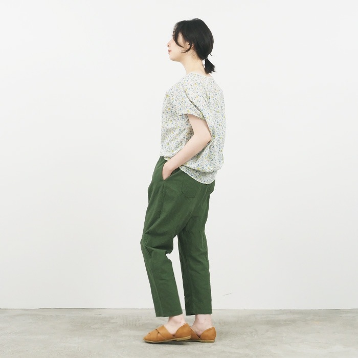 新色追加!NARU(ナル) 20シーチングハンドワッシャー コージーパンツ 643856