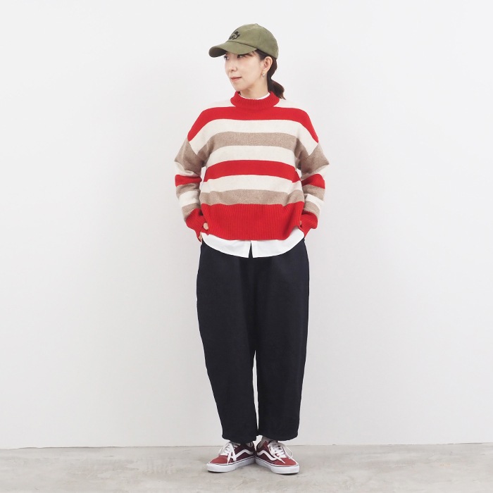 NARU(ナル) オリジナルデニム裏起毛 エッグパンツ 656817