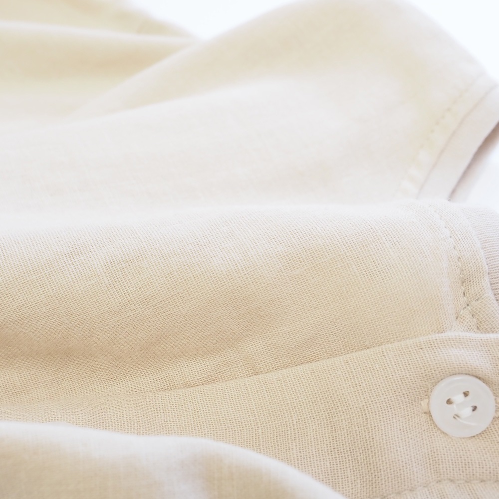 NARU(ナル) ダブルガーゼ ワイドフレアブラウス(2WAY) 665811