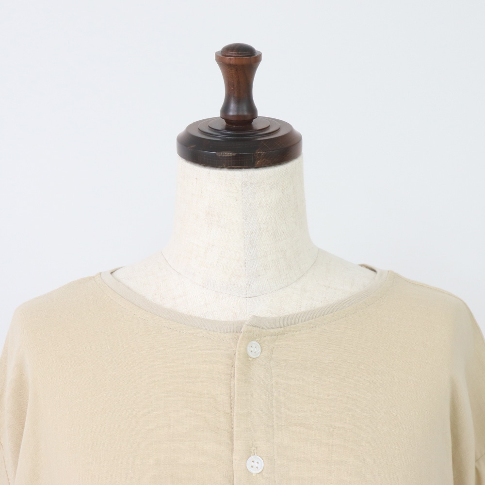 NARU(ナル) ダブルガーゼ ワイドフレアブラウス(2WAY) 665811