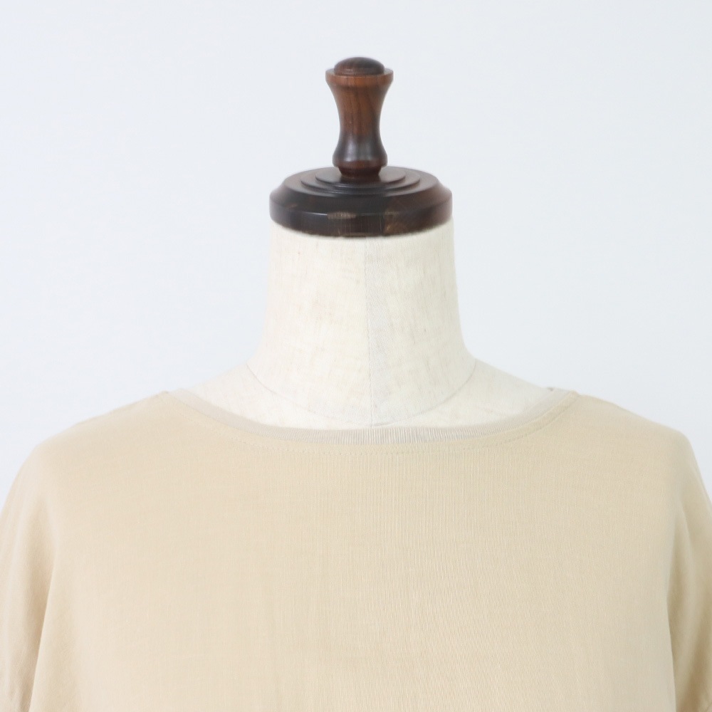 NARU(ナル) ダブルガーゼ ワイドフレアブラウス(2WAY) 665811