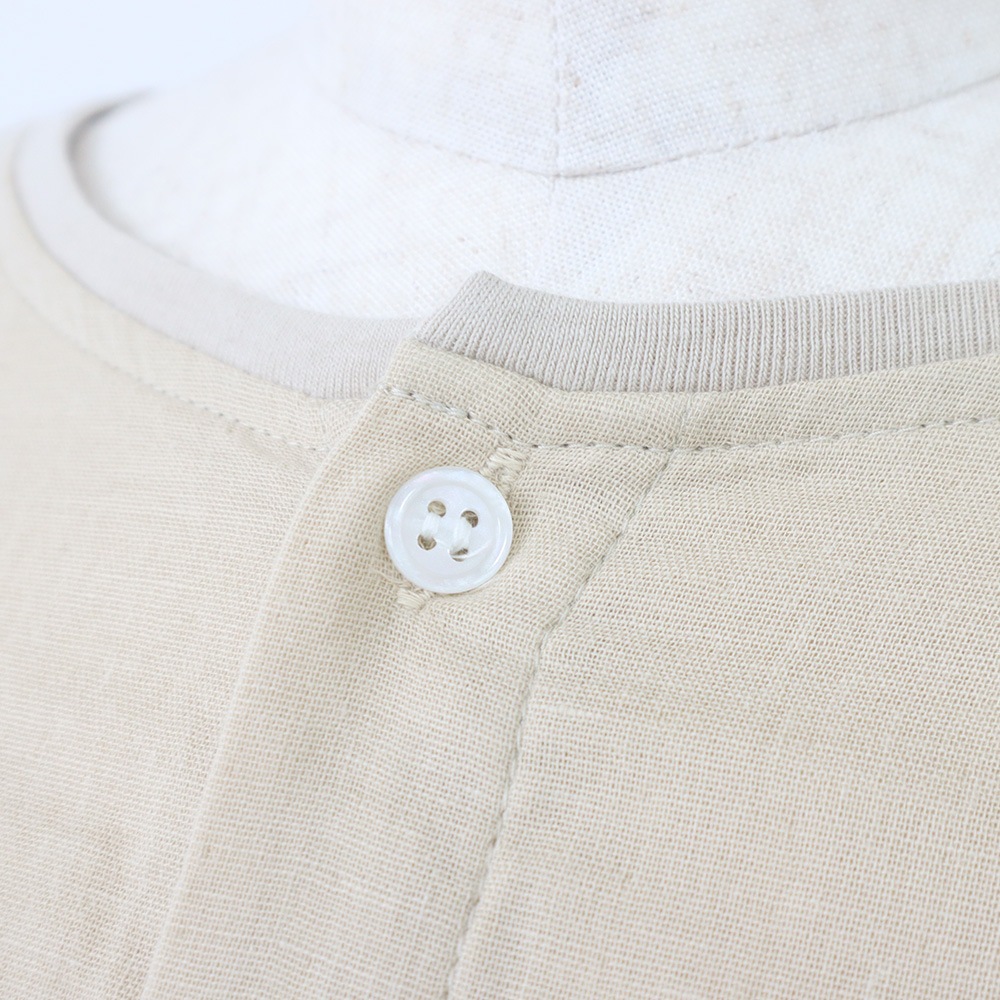 NARU(ナル) ダブルガーゼ ワイドフレアブラウス(2WAY) 665811