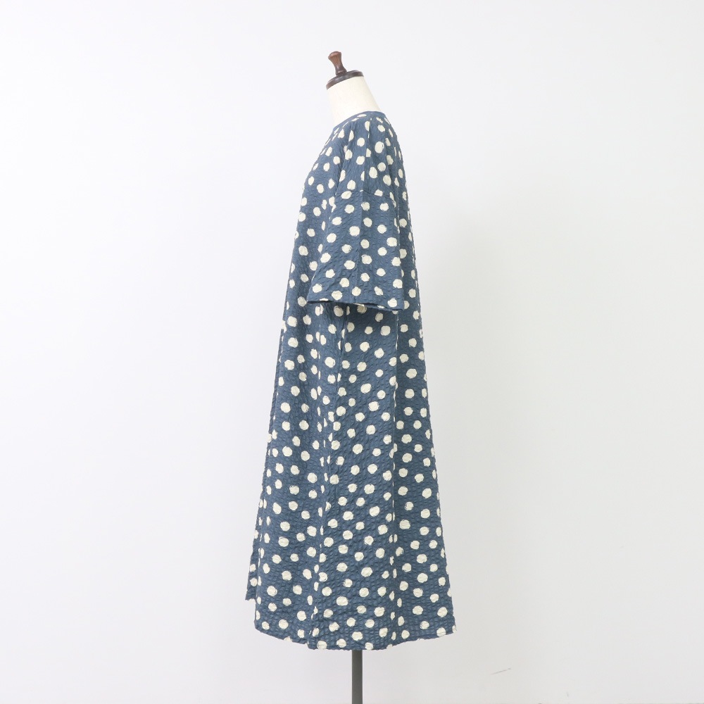 NARU(ナル) リップルクロスランダムドット ワンピース 667811