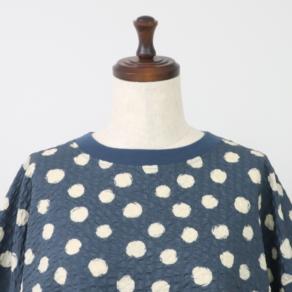 NARU(ナル) リップルクロスランダムドット ワンピース 667811