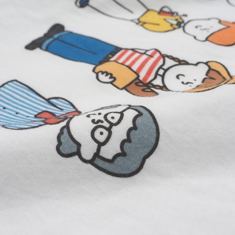 【予約】【NARU×FUDGEコラボ】NARU(ナル) momoさんコラボプリントTシャツ 6mo-01