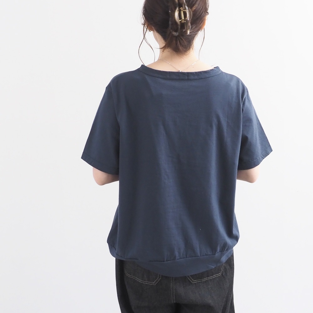 【NARU×FUDGEコラボ】NARU(ナル) momoさんコラボプリントTシャツ 6mo-01