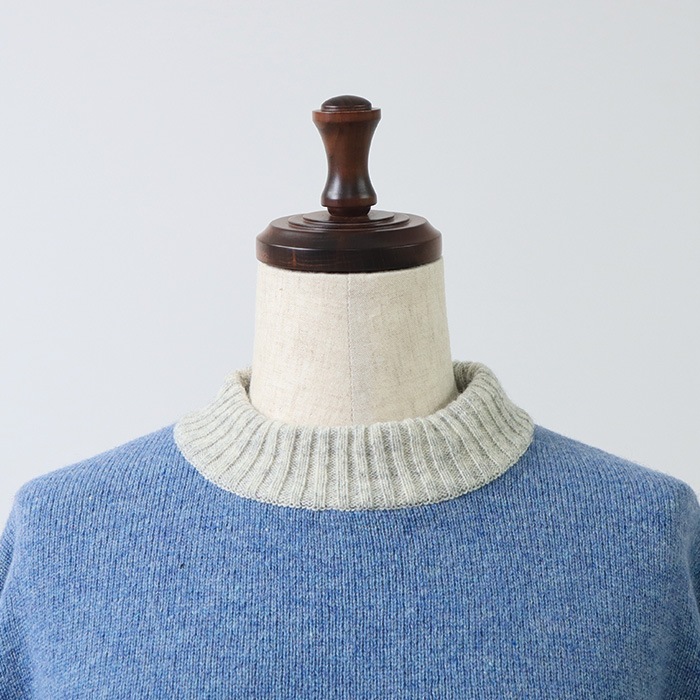 NARU(ナル) ミラノラム 配色コモドニット 647610 | all_items