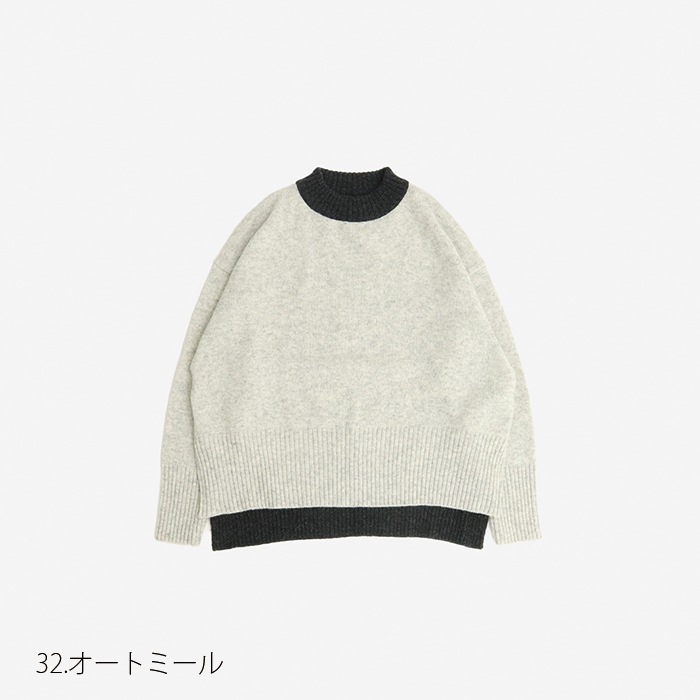 NARU(ナル) ミラノラム 配色コモドニット 647610 | all_items | NARU