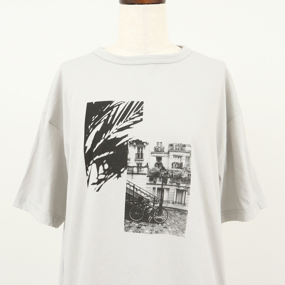 NARU(ナル) ナチュラルソフト天竺 グラフィックプリントT 662027