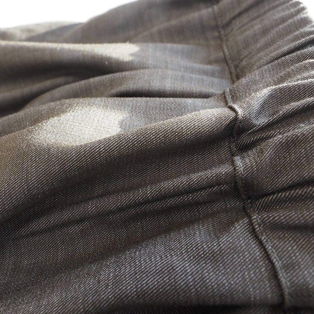 NARU(ナル) シャンブレーツイル タックワイドパンツ 667905