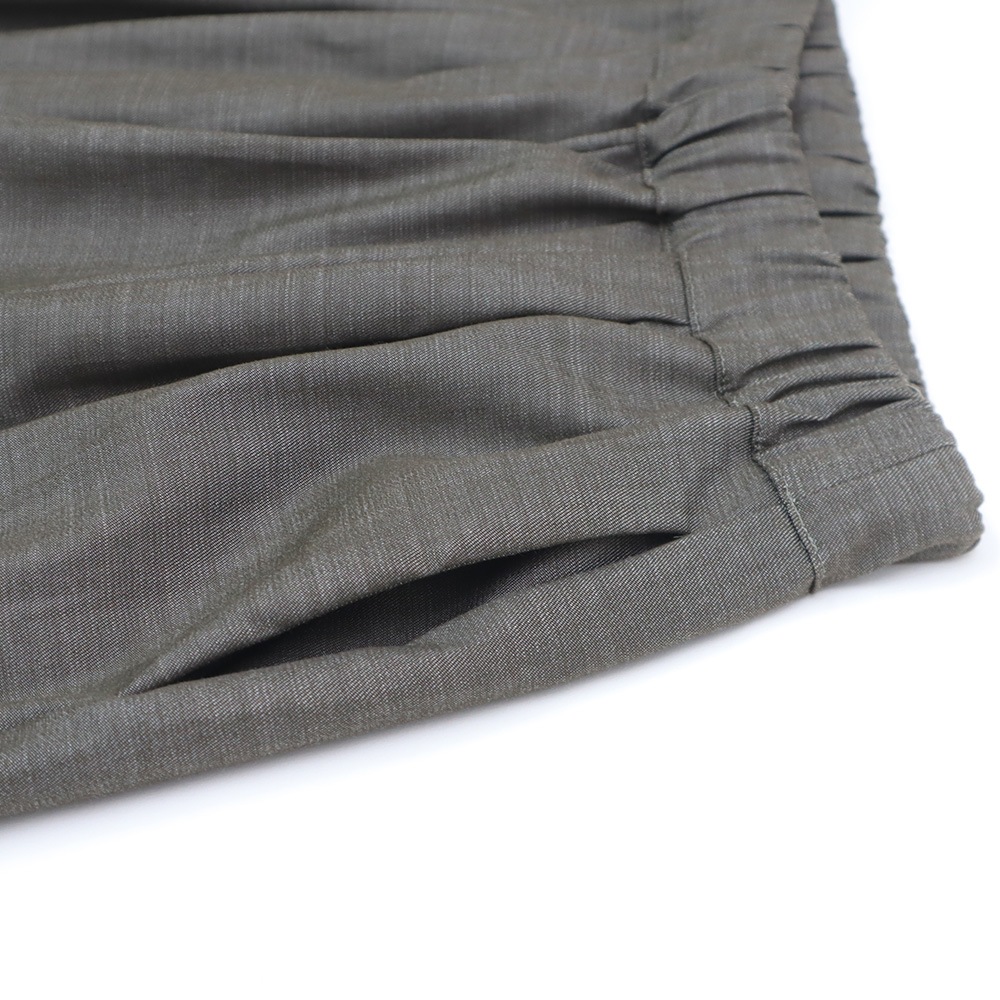 NARU(ナル) シャンブレーツイル タックワイドパンツ 667905