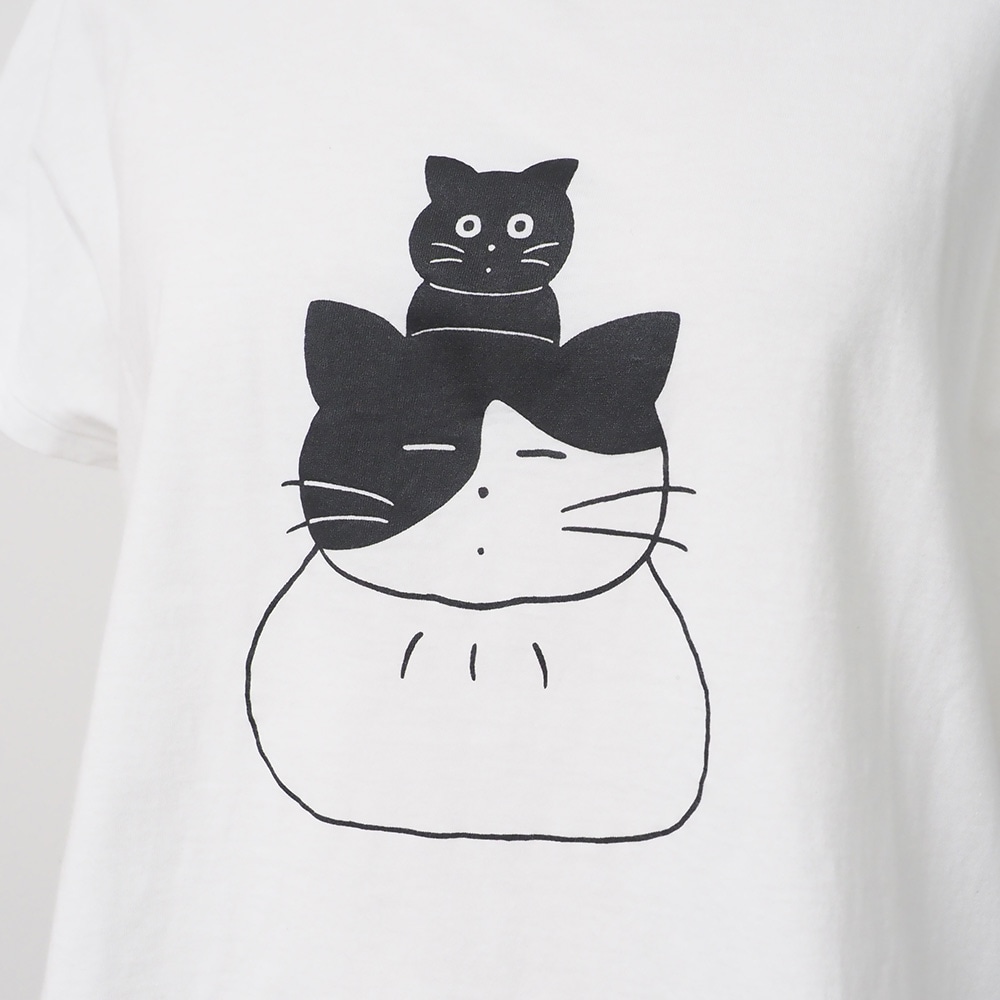 【予約】【山田美津子さんコラボ】NARU(ナル) 山田美津子さんコラボプリントTシャツ 6yn-01