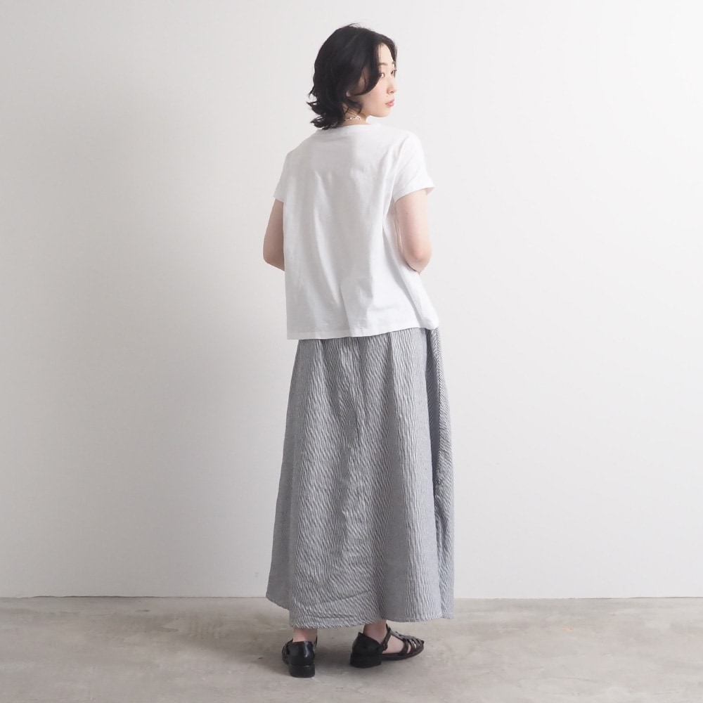 【予約】【山田美津子さんコラボ】NARU(ナル) 山田美津子さんコラボプリントTシャツ 6yn-01